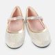GIRL SHOES CHAMPAGE TEXTURED