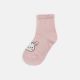 GIRL SOCKS DUSTY PINK RABBIT