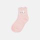 GIRL SOCKS PINK WOOLEN EYES