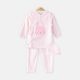 GIRL SUIT PINK KITTY SET