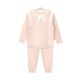 GIRL SUIT PINK KNITTED