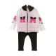 GIRL SUIT PINK SHIMMERY MINNIE LOVE