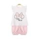 GIRL SUIT PEACH MINNIE MOUSE