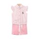 GIRL SUIT PINK TEDDY