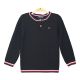 BOY SWEATER / SWEAT T-SHIRT BLACK KNITTED TOMMY HILFIGER