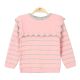 GIRL SWEATER / SWEAT T-SHIRT PINK CROCHET KNIT