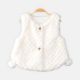 GIRL JACKET OFF-WHITE FURRY