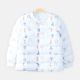 BOY JACKET SKY BLUE BABY JUNGLE THEME PUFFER