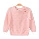 GIRL SWEATER SALMON PINK KNITTED