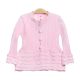 GIRL SWEATER SALMON PINK KNITTED