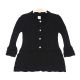 GIRL SWEATER BLACK KNITTED