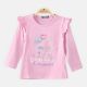 GIRL T-SHIRT PINK EMBELLISHED