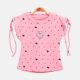 GIRL T-SHIRT PINK SPARKLE HEART