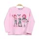 GIRL T-SHIRT PINK PLAYFUL CUTIE