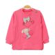 GIRL T-SHIRT FIERY PINK KITTY HUGS