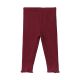 GIRL TIGHT MAROON FLEECE