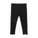 GIRL TIGHT BLACK FLEECE