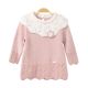 GIRL TOP TEA ROSE WOOLEN