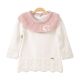 GIRL TOP CREAM WOOLEN