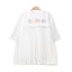 GIRL TOP WHITE POPPY TULLE