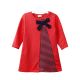 GIRL TOP SCARLET RED HEART STRIPES