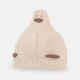 WINTER CAP LIGHT BROWN BABY PENGUIN THEME