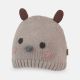 WINTER CAP BLACK KOALA BEAR THEME