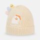 WINTER CAP CREAM BABY DUCK THEME