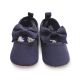 GIRL PRE WALKER SHOES NAVY BOW