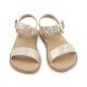 GIRLS SANDAL GOLD DOTTED