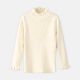 HI-NECK SWEATER OFF-WHITE HEART PATTEREND