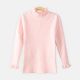 HI-NECK SWEATER CORAL PINK BEADED