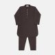 KAMEEZ PAJAMA BROWN