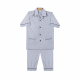 NIGHT SUIT BOY HALF SLEEVES-BLUE DOTED