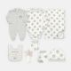 BABY BOYS GIFT SET GREY SLEEPY STAR