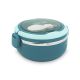 STAINLESS STEEL LUNCH BOX W/SPOON 700ML BLUE