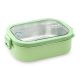 STAINLESS STEEL LUNCH BOX 1300ML GREEN MINIMAL