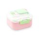 PLASTIC LUNCH BOX 750ML/600ML PINK