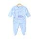 NEW BORN BOY SUIT POWDER BLUE SITTING BEAR