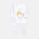 NEWBORN SUIT GIRLS HAPPY SUN WITH CAP