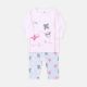 NEWBORN SUIT GIRLS FLY WITH BEAR