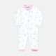 NEWBORN SUIT GIRLS WHITE STARRY THEME