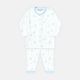 NEWBORN SUIT BOYS WHITE STARRY THEME