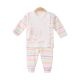 NEW BORN GIRL SUIT PINK STRIPES COLORFUL ELEPHANT