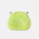 PILLOW LIME GREEN FROG