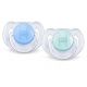 AVENT SOOTHER PK-2 6-18 M TRANSLUCENT