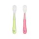 SILICONE SPOON PK-2 PINK & GREEN