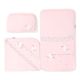 SLEEPING SET SALMON PINK FLORAL BIRDIE