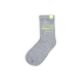 BOY SOCKS NEON GREEN NEVER GIVE UP