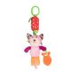 STUFF TOY MULTI-COLOR KITTY RATTLING